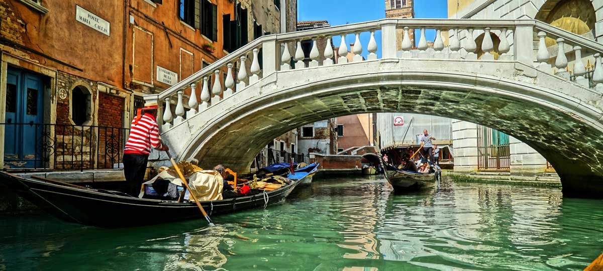 Gondola Ride in Venice Italy